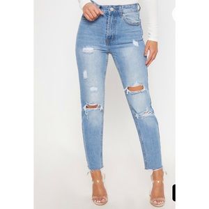 PrettyLittleThing Mom/Girlfriend Jeans